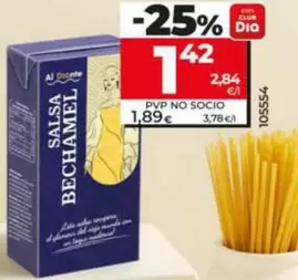 Dia Al Diante - Salsa Bechamel 