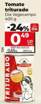 Dia Vegecampo - Tomate Triturado 