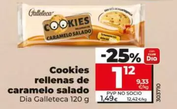 Dia Galleteca - Cookies Rellenas De Caramelo Salado 