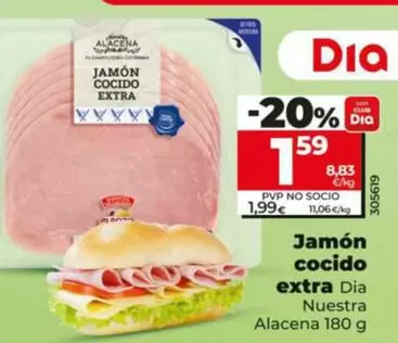 Dia Nuestra Alacena - Jamon Cocido Extra