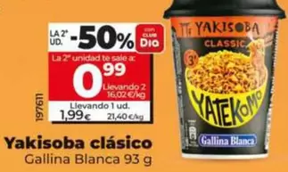 Gallina Blanca - Yakisoba Clasico