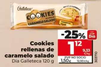 Dia Galleteca - Cookies Rellenas De Caramelo Salado 