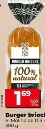 El Molino De Dia - Burger Brioche 