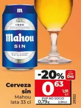 Mahou - Cerveza Sin