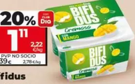 Dia - Bifidus Cremoso Con Mango