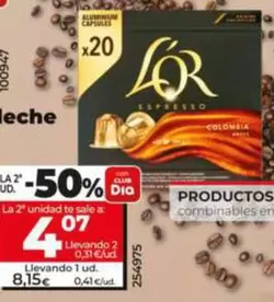 L'Or - Café En Cápsulas Colombia 