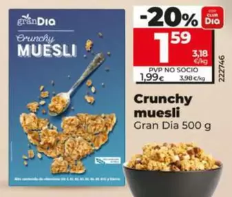Gran Dia - Crunchy Muesli 