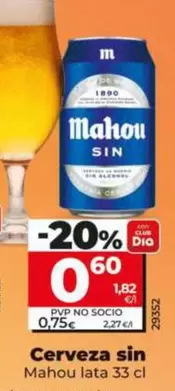 Mahou - Cerveza Sin 
