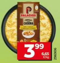 Palacios - Tortilla Con Cebolla Caramelizada 