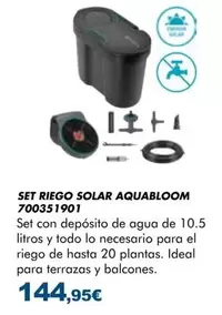 Solar - Set Riego  Aquabloom 700351901