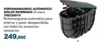 Portamangueras Automatico Rollup Enterrado