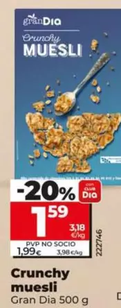 Gran Dia - Crunchy Muesli 