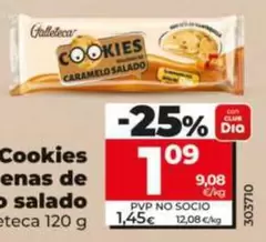 Dia Galleteca - Cookies Rellenas De Caramelo Salado 