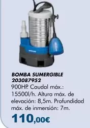 Bomba Sumergible 900HP