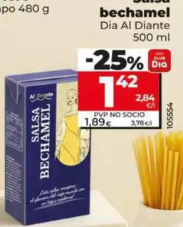 Dia Al Diante - Salsa Bechamel 