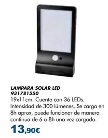 Solar - Lampara Led