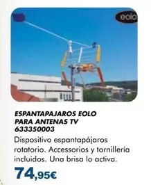 Eolo - Espantarjas Para Antenas Tv