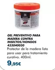 Gel Preventivo Para Madera Contra Insectos/hongos 433040030