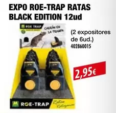 Expo Roe-Trap Ratas Black Edition