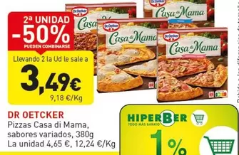 Dr Oetker - Pizzas Casa Di Mama