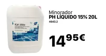 Minorador Ph Liquido 15%