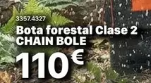 Bota Forestal Clase 2 Chain Bole