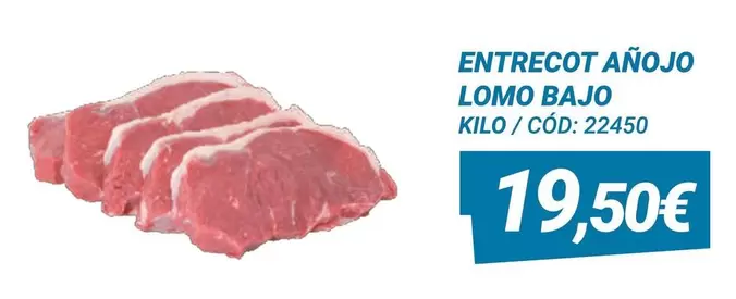 Entrecot Añojo Lomo Bajo