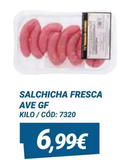 Salchicha Fresca Ave Gf