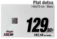 Plat Dutxa