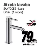 Sanycces - Aixeta Lavabo 