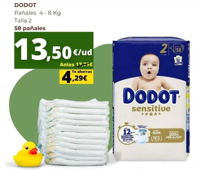 Dodot - Pañales Talla 2