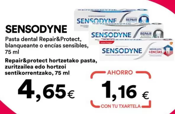 Sensodyne - Pasta Dental Repair&Protect