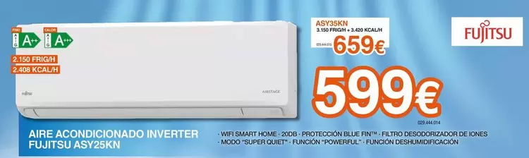 Hisense - Aire Acondicionado Inverter Tout T30 A372-21