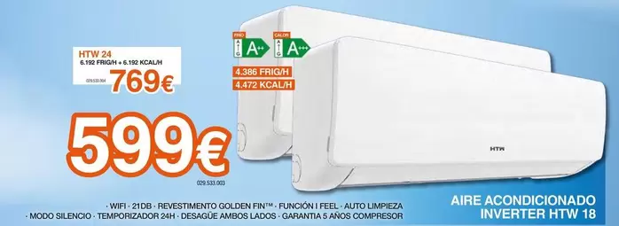 HTW - Aire Acondicionado Inverter