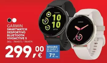 Garmin - Smartwatch Desportivo Bluetooth Vivoactive 5