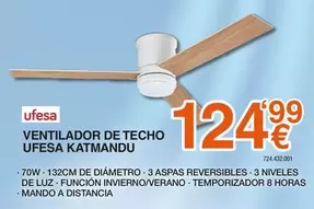 Ufesa - Ventilador De Techo Katmandu