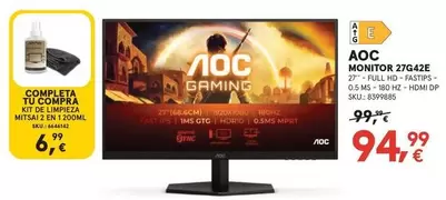 AOC - Monitor 27G42E