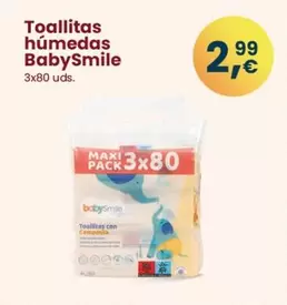 BabySmile - Toallitas Húmedas