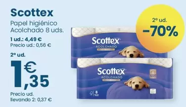 Scottex - Papel Higienico Acolchado