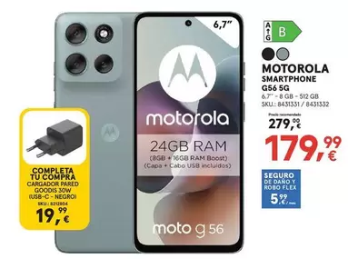 Motorola - Smartphone G56 5G