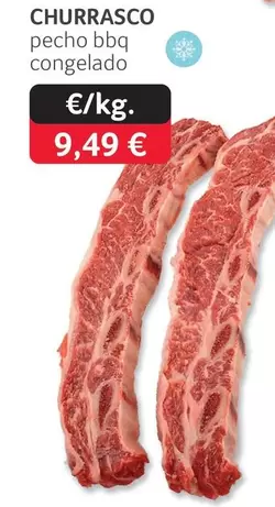 Churrasco Pecho Bbq Congelado