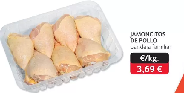 Jamoncitos De Pollo Bandeja Familiar
