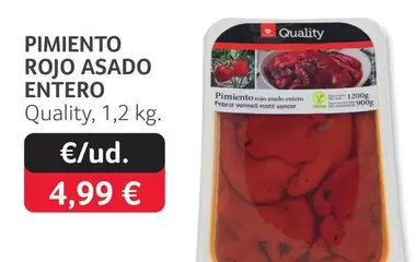 Quality - Pimiento Rojo Asado Entero
