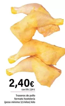 Traseros De Pollo Formato Hostelería (Peso Minimo