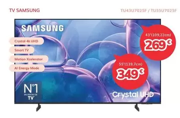 Samsung - Tv TU43U7025F / TU55U7025F