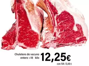 Chuletero De Vacuno Entero