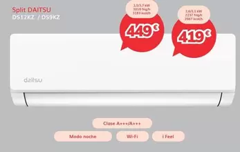 Daitsu - Split DS12KZ / DS9KZ