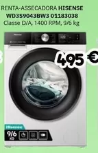 Hisense - Renta-Assecadora WD3S9043BW3