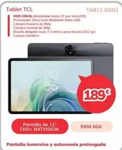TCL - Tablet