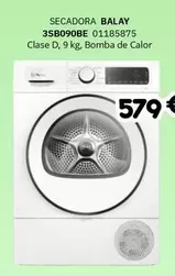 Balay - Secadora 3sb0906b 01185875